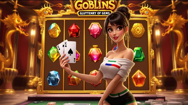 หน้าจอเกมสไตล์สล็อตสำหรับการรับชมบนอุปกรณ์พกพา